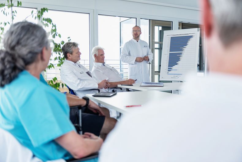 Team Besprechung Ärzte Birkle-Klinik Überlingen